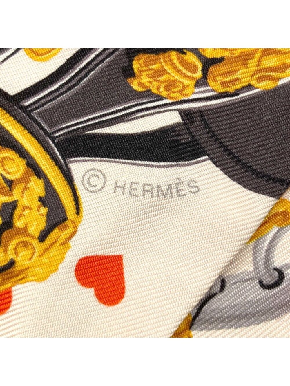 Hermes Twilly Scarf Silk - Picture 4 of 8